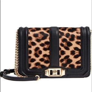 NEW Rebecca Minkoff Small Love Leopard Crossbody